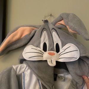 Space Jam Bugs Bunny Looney Tunes Halloween Costume Onesie L Large Easter